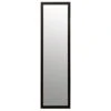 B&M Over Door Mirror 120 X 30cm - Black -B&M 270480 Over The Door Mirror 120x30cm 31