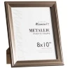 B&M Metallic Photo Frames 8 X 10" 2pk 1 B&M Metallic Photo Frames 8 X 10" 2pk -B&M 306046 Great Value Pack of 2 Metallic 8x10 inch Photo Frames easel1