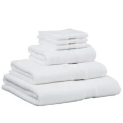B&M Signature Zero Twist Hand Towel - White 8 B&M Signature Zero Twist Hand Towel - White -B&M 317203 315205 317208 317210 Signature Zero Twist white towels 1
