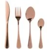 B&M Copper Cutlery Set 16pc -B&M 320268 Copper 16pc Cutlery Set