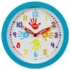 B&M Learn To Tell The Time Clock - Blue -B&M 321977 learn to tell the time clock 6