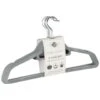 B&M Pure Velvet Hangers 8pk - Grey -B&M 333534 8pk velvet hangers grey