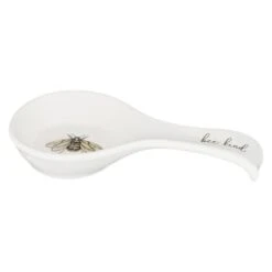 B&M Ceramic Spoon Rest -B&M 337110 ceramic spoon rest bee kind 2