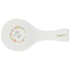 B&M Ceramic Spoon Rest -B&M 337110 ceramic spoon rest home sweet home