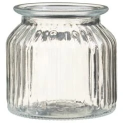 B&M Decorative Glass Storage Jar -B&M 337374 decorative glass storage jar 2