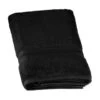 B&M Signature Bath Towel - Black -B&M 337634 signature zero twist bath towel black