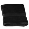 B&M Signature Bath Sheet - Black -B&M 337636 signature zero twist bath sheet black