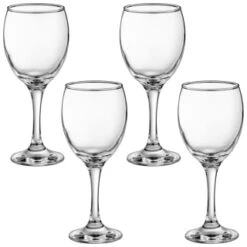 B&M Wine Glasses 4pk -B&M 338802 set of 4 wine glasses 2