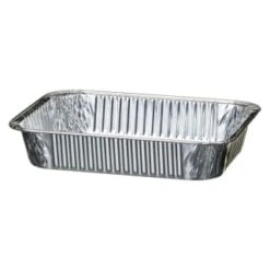 B&M Large Foil Baking Trays 3pk -B&M 341036 3pk large foil roasting trays 3