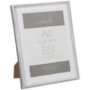 B&M A4 Metallic Picture Frame -B&M 343016 a4 metallic frame