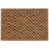 B&M Embossed Coir Doormat 40 X 60cm -B&M 347536 embossed coir mat 40x60 cm