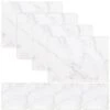 B&M Modern Cork Placemat & Coaster Set 8pc - Marble -B&M 352225 traditional cork placemats and coaster set 8pc 6