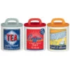 B&M Retro Canister Set 3pc -B&M 356953 storage canisters retro tea coffee sugar 2