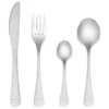B&M Heart Embossed Cutlery Set 16pc -B&M 357351 16pc heart embossed cutlery set 2