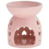 B&M Heart Oil Burner - Blush -B&M 360980 blush heart oil burner