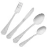 B&M Cambridge Hammered Cutlery Set 16pc -B&M 361545 hammered 16 piece cutlery set 2