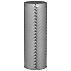 B&M Boutique Toilet Brush & Holder - Chrome -B&M 362860 boutique toilet brush chrome 2