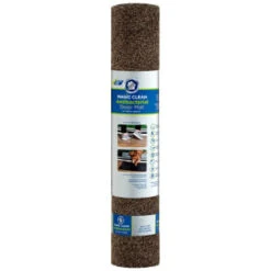 B&M Extra Large Antibacterial Doormat - Brown -B&M 366006 anti bac extra large magic clean mat brown