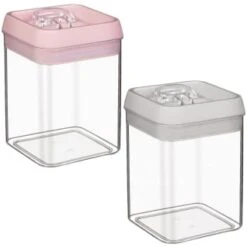 B&M Vacuum Storage Container 1.7L - Grey -B&M 368008 368010 vacuum storage 1 7l main