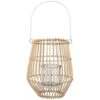 B&M Scandi Shore Rattan Style Lantern -B&M 368089 rattan lantern 2