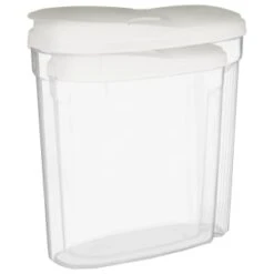 B&M Cereal Storage Container Set 2pk - White 10 B&M Cereal Storage Container Set 2pk - White -B&M 368613 cereal storage set 2 pk white 2