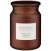 B&M Large Spa Scented Candle - Amber - Restore 2 B&M Large Spa Scented Candle - Amber - Restore -B&M 368679 large spa candle restore 5