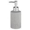 B&M Mosaic Soap Dispenser - Grey -B&M 368923 mosaic soap dispenser grey