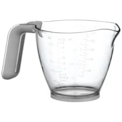 B&M Kitchen Measuring Jugs 3pk - Grey -B&M 369447 3pk measuring jugs grey 4