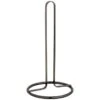 B&M Nickel Kitchen Roll Holder - Black 1 B&M Nickel Kitchen Roll Holder - Black -B&M 369449 black nickel roll holder