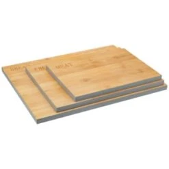B&M Bamboo Chop Boards 3pc -B&M 369676 3pc bamboo chop boards 5