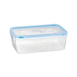 B&M Clip Top Food Containers 4pk - Blue 12 B&M Clip Top Food Containers 4pk - Blue -B&M 369681 4pk clip top food containers blue 4