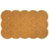 B&M Woven Coir Knot Doormat -B&M 370223 woven coir knot