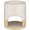 B&M Ceramic Oil Burner - Cream -B&M 372632 cream ceramic oil burner