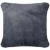 B&M Aspen Cushion 48 X 48cm - Charcoal -B&M 373065 aspen cushion charcoal