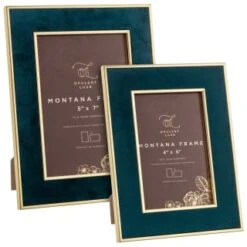 B&M Montana Velvet Photo Frame 5 X 7" -B&M 374501 374500 montana velcet frame group