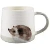B&M Water Colour Animal Mug - Hedgehog