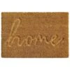 B&M Home Plaited Coir Doormat 40 X 60cm -B&M 375323 embossed home coir mat 40x60 cm