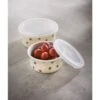 B&M Round Tubs 2pk - Bees -B&M 375966 2pk reuse and repurpose round tubs bee
