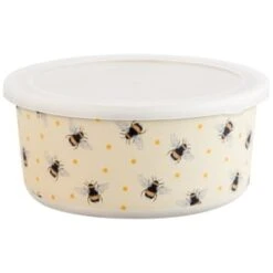 B&M Round Tubs 2pk - Bees -B&M 375966 2pk reuse and repurpose round tubs bee 6