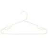 B&M Jumbo Hangers 10pk - White 2 B&M Jumbo Hangers 10pk - White -B&M 376557 10pk strong clothes hangers white 3