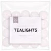 B&M Unscented Tealights 20pk -B&M 376558 unscented tealights 20pk