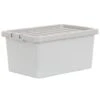 B&M Storage Box With Lid 11L - Graphite -B&M 377031 11l storage box grey 2