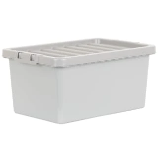 B&M Storage Box With Lid 11L - Graphite 3 B&M Storage Box With Lid 11L - Graphite