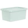 B&M Storage Box With Lid 11L - Sage -B&M 377036 11l storage box sage 3