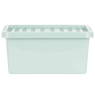 B&M Storage Box With Lid 11L - Sage 6 B&M Storage Box With Lid 11L - Sage - Image 4