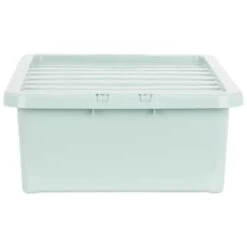 B&M Under Bed Storage Box 32L - Sage 10 B&M Under Bed Storage Box 32L - Sage -B&M 377040 under bed storage box 32l sage 2