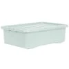 B&M Under Bed Storage Box 32L - Sage -B&M 377040 under bed storage box 32l sage 3