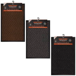 B&M Ultimate Trap Mat 55 X 85cm - Brown -B&M 379122 durable ultimate sculpted trap mat 55x85cm main 2
