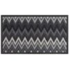 B&M Multi-Purpose Doormat - Chevron -B&M 379125 multi purpose doormats soak and scrape chevron