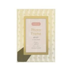 B&M Harmony Glass Photo Frame 5 X 7" - Gold 7 B&M Harmony Glass Photo Frame 5 X 7" - Gold -B&M 380068 harmony glass photo frame 5x7 1